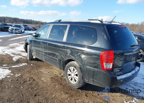 2012 Kia Sedona Lx z USA, uszkodzony, nr VIN KNDMG4C79C6495247